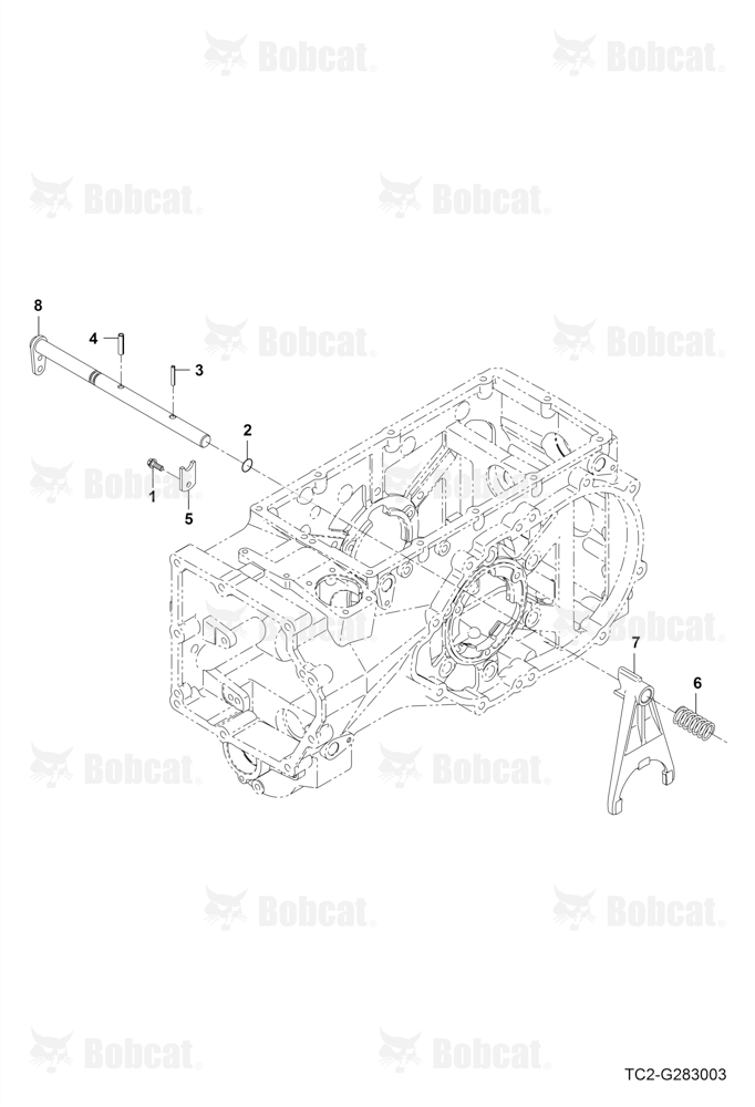 Rear DIFF Lock Group