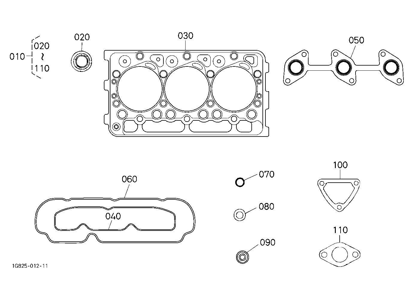 Upper Gasket Kit