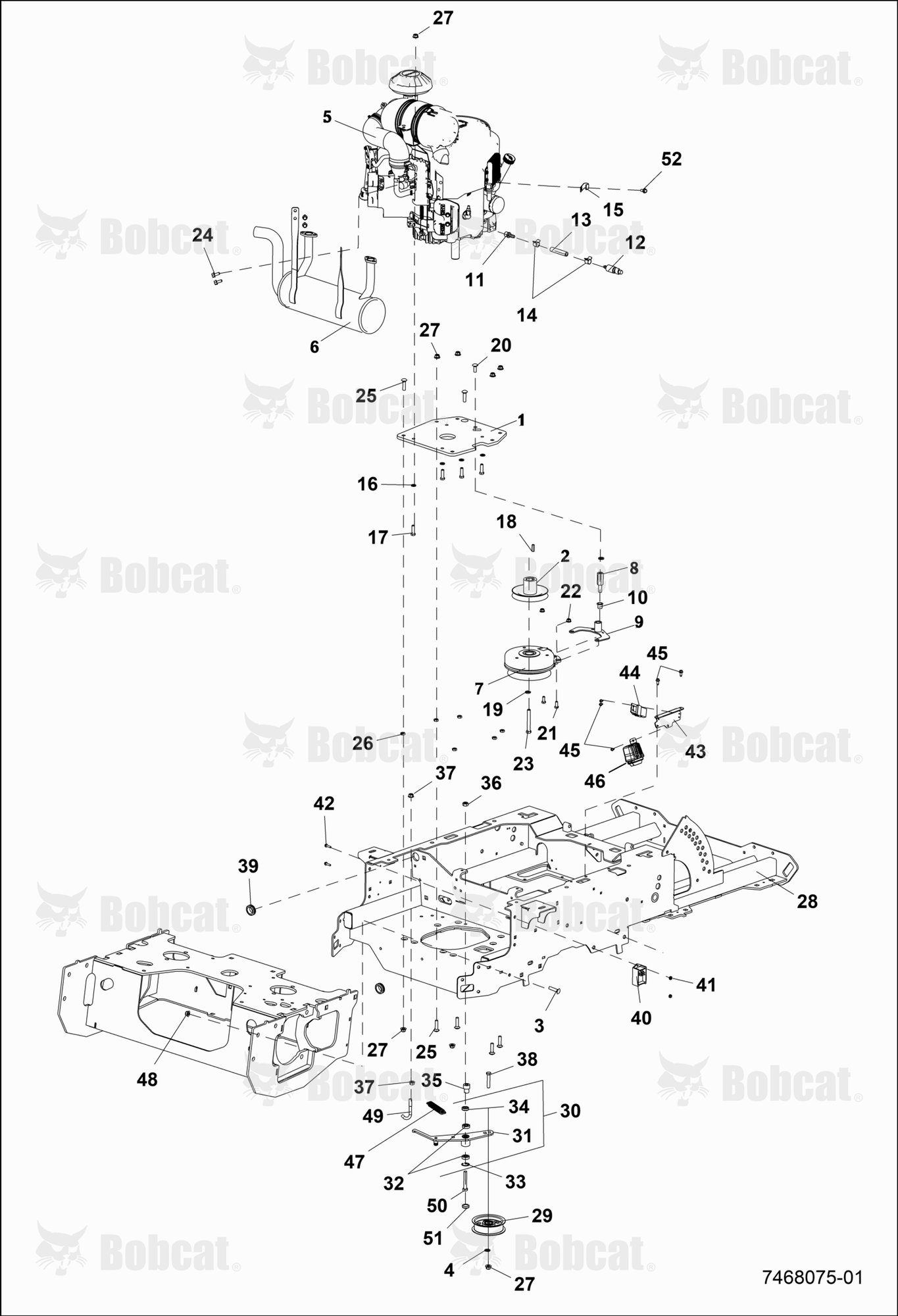 Engine Deck Assembly