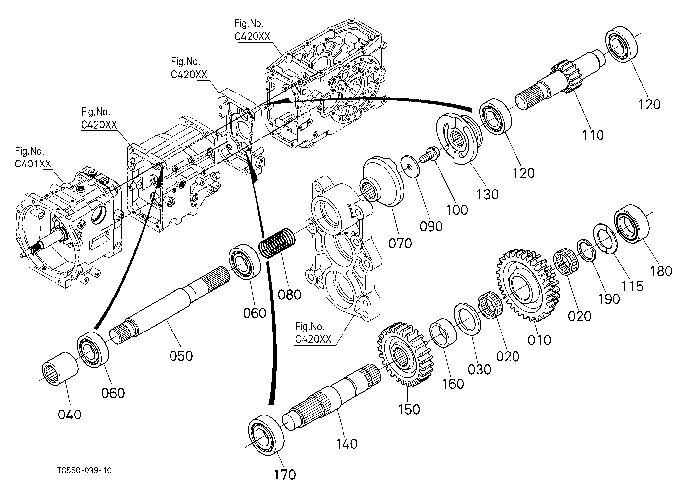 Pto Countershaft