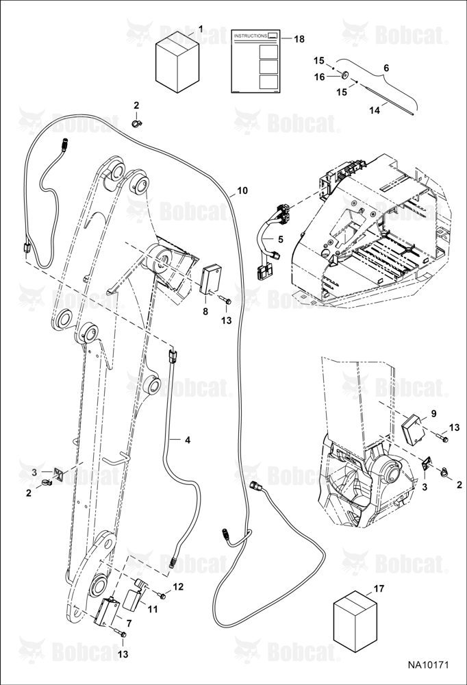 Depth Check Kit (Std Arm)(W/Angle Blade)(3 Sensor)
