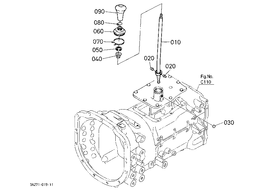 Main Gear Shift Lever