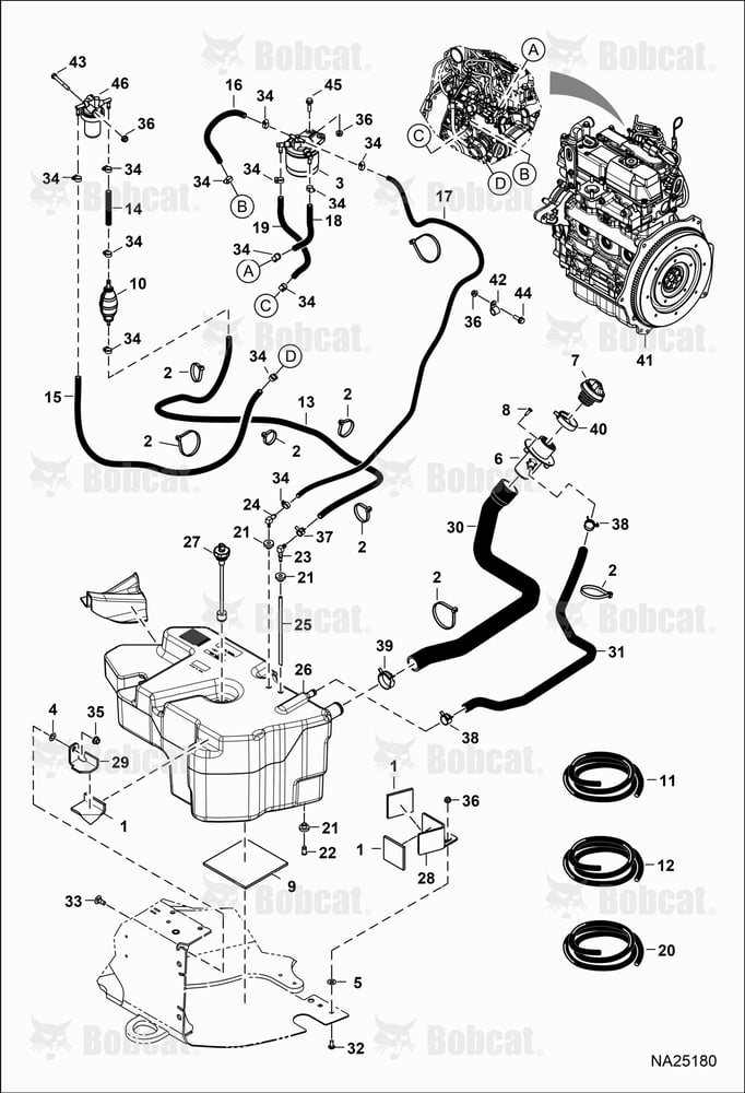 Engine & Attaching Parts (Fuel System)