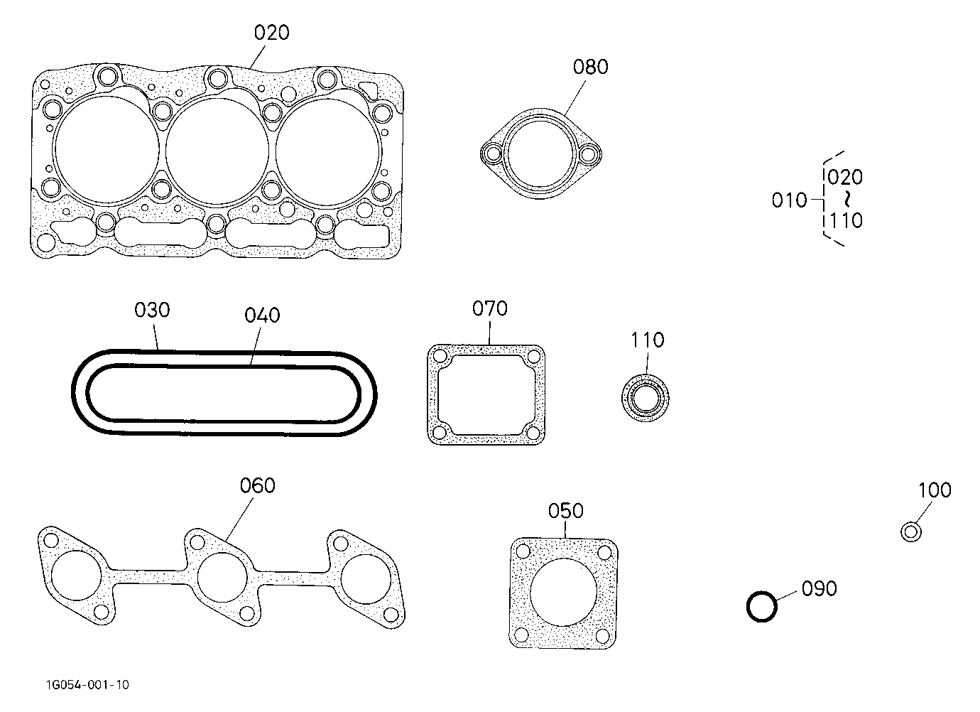 Upper Gasket Kit