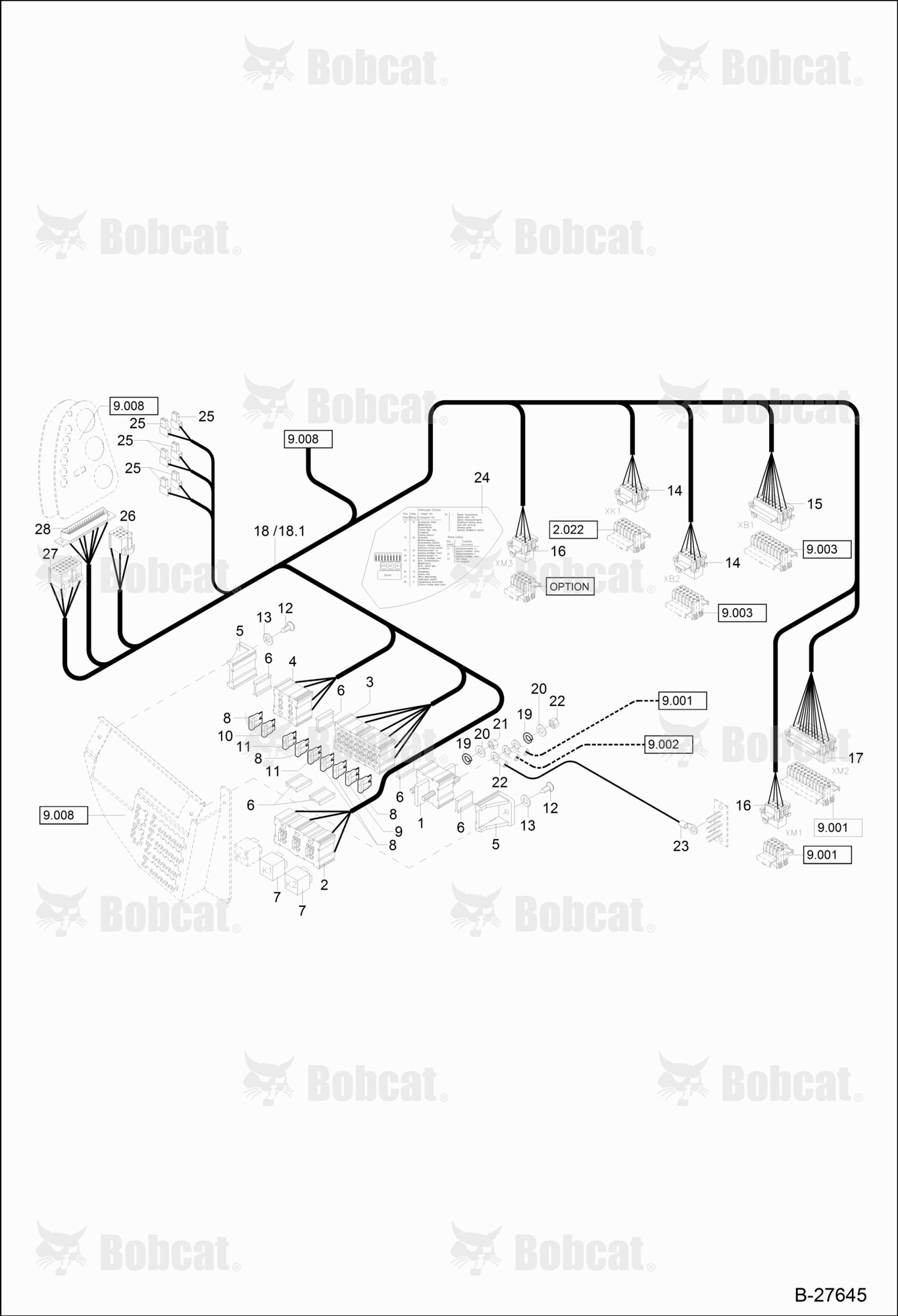 Electric Installation (FUSE Panel and Relay PANEL)