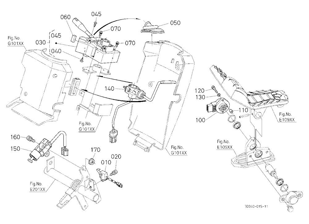 Switch/Sensor (Steering Post/Pedal)