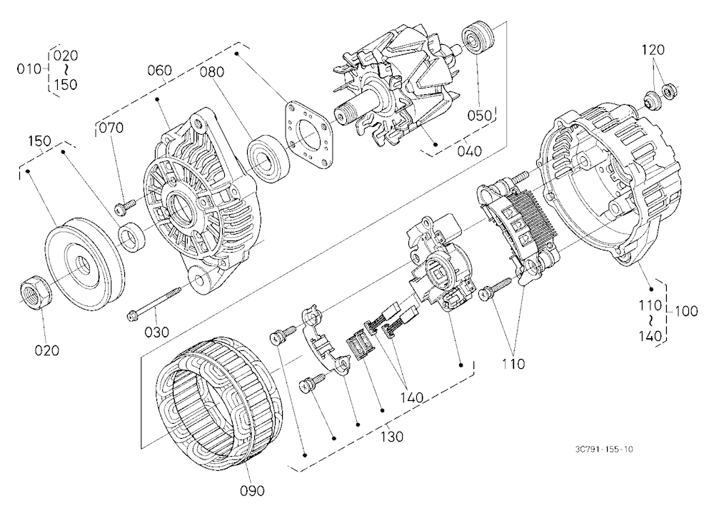 Alternator [Component Parts]