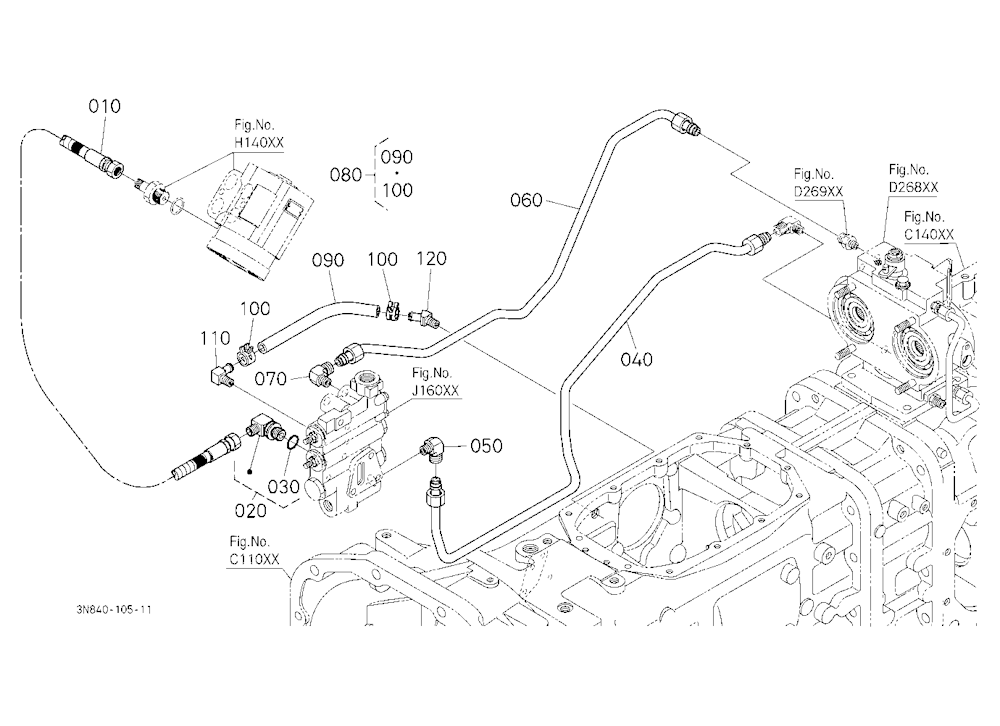 Hydraulic Oil Line (Steering/Pto)