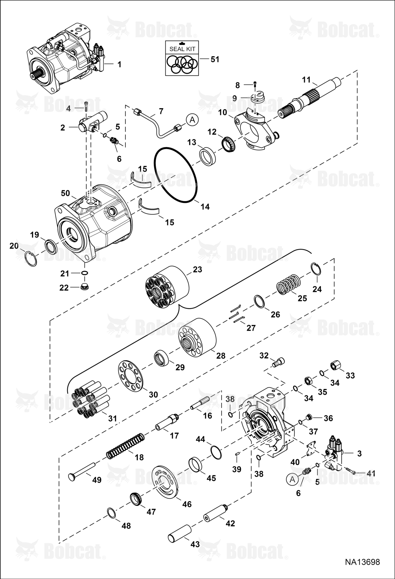 Hydraulic Piston Pump (Assembly)