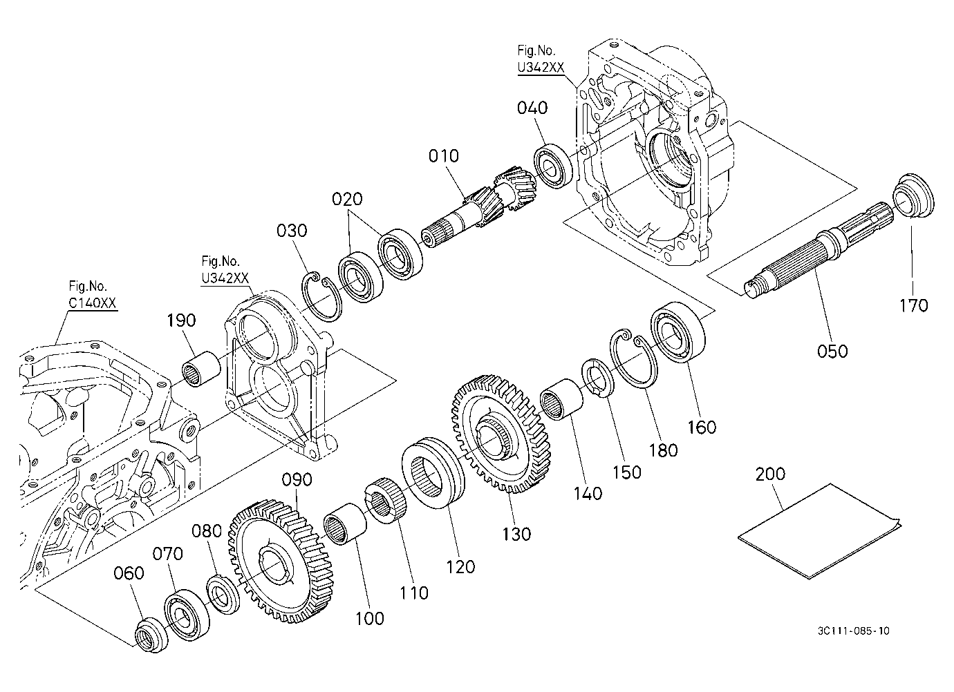 Pto (540/540E) Conversion Kit (Gear)(W/G No.M7690)