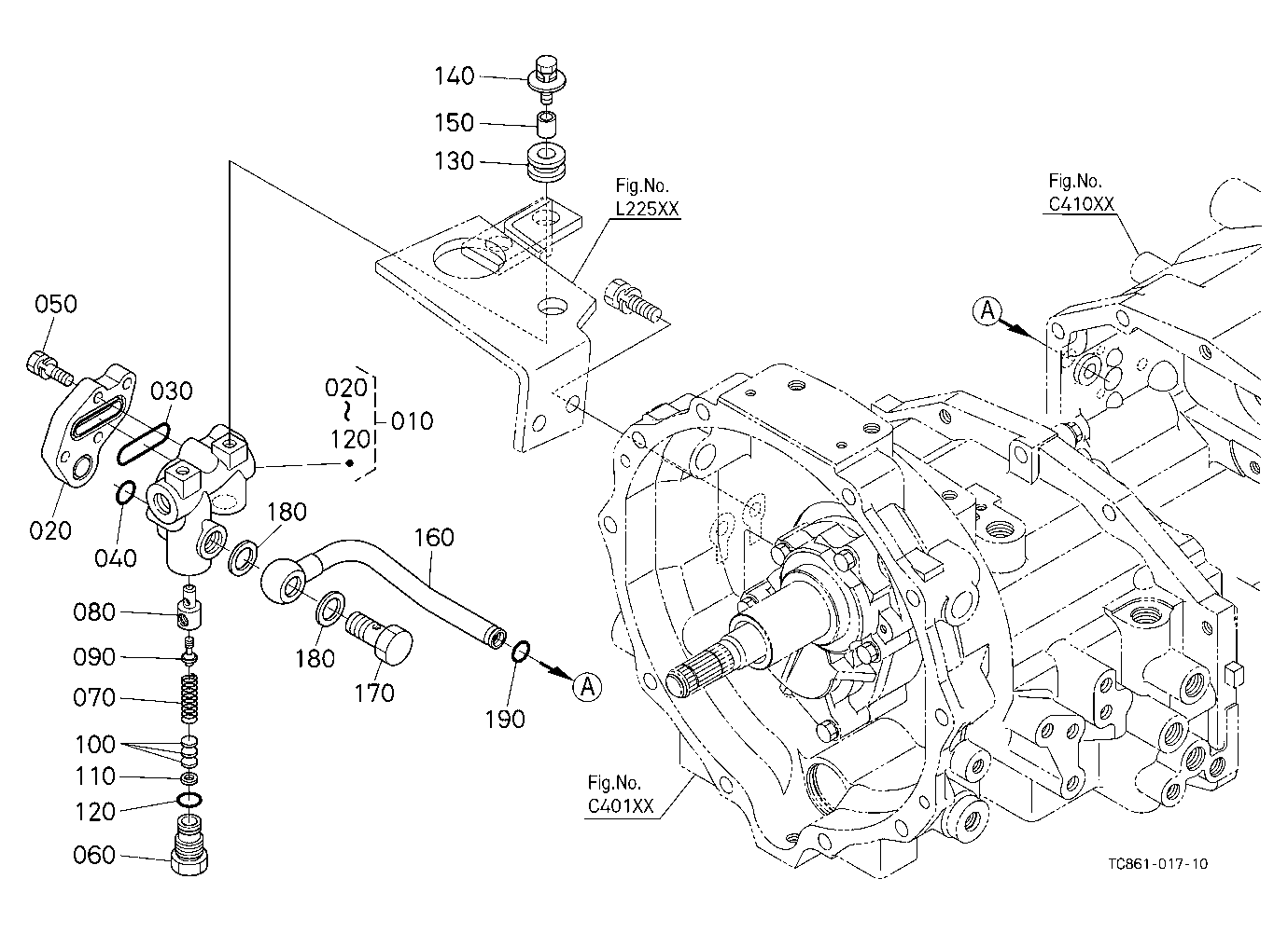 Hydraulic Outlet Block