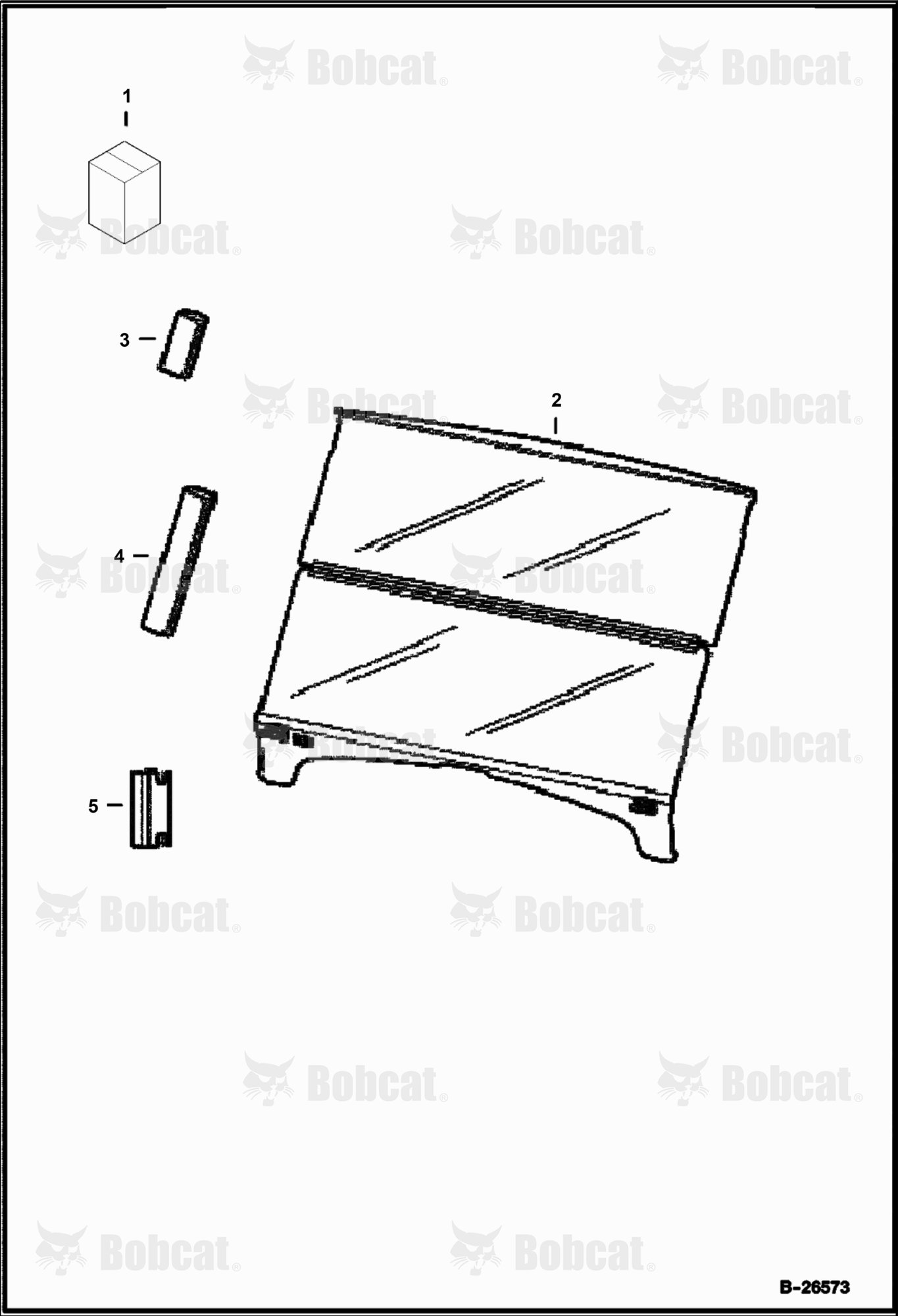 Windshield Kit (Fold Down Windshield)