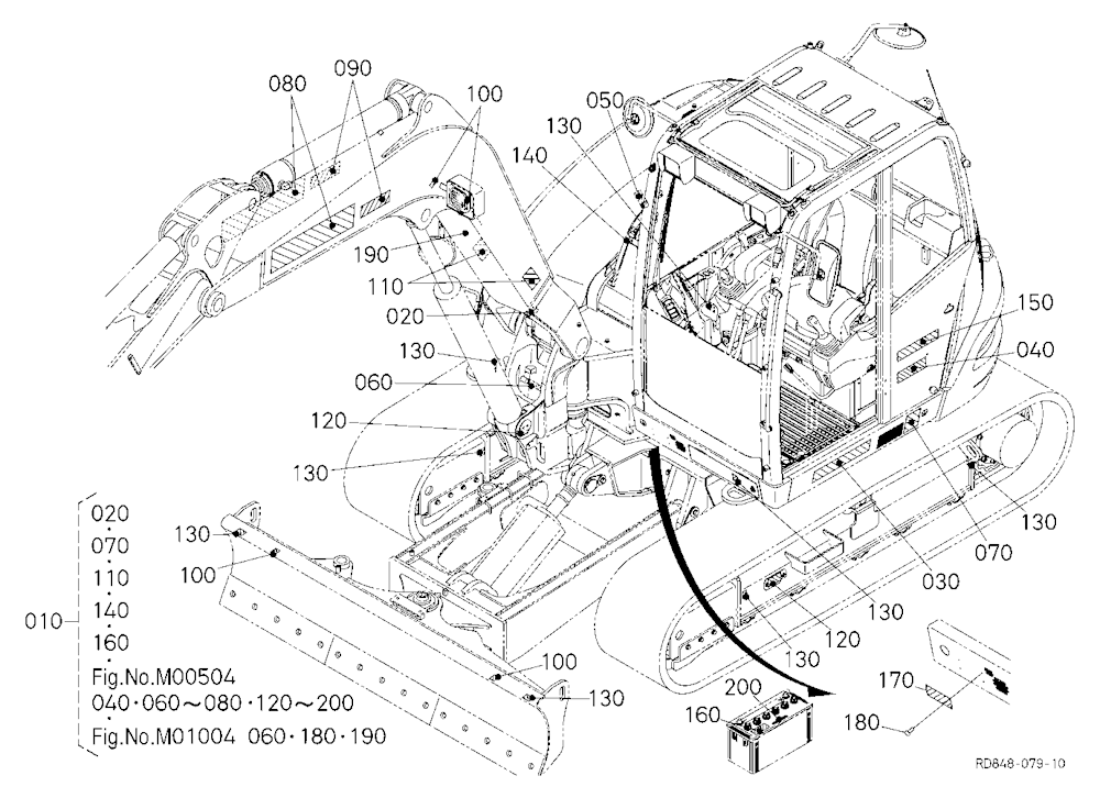 Label (Front) [Angle Blade Type] [French]