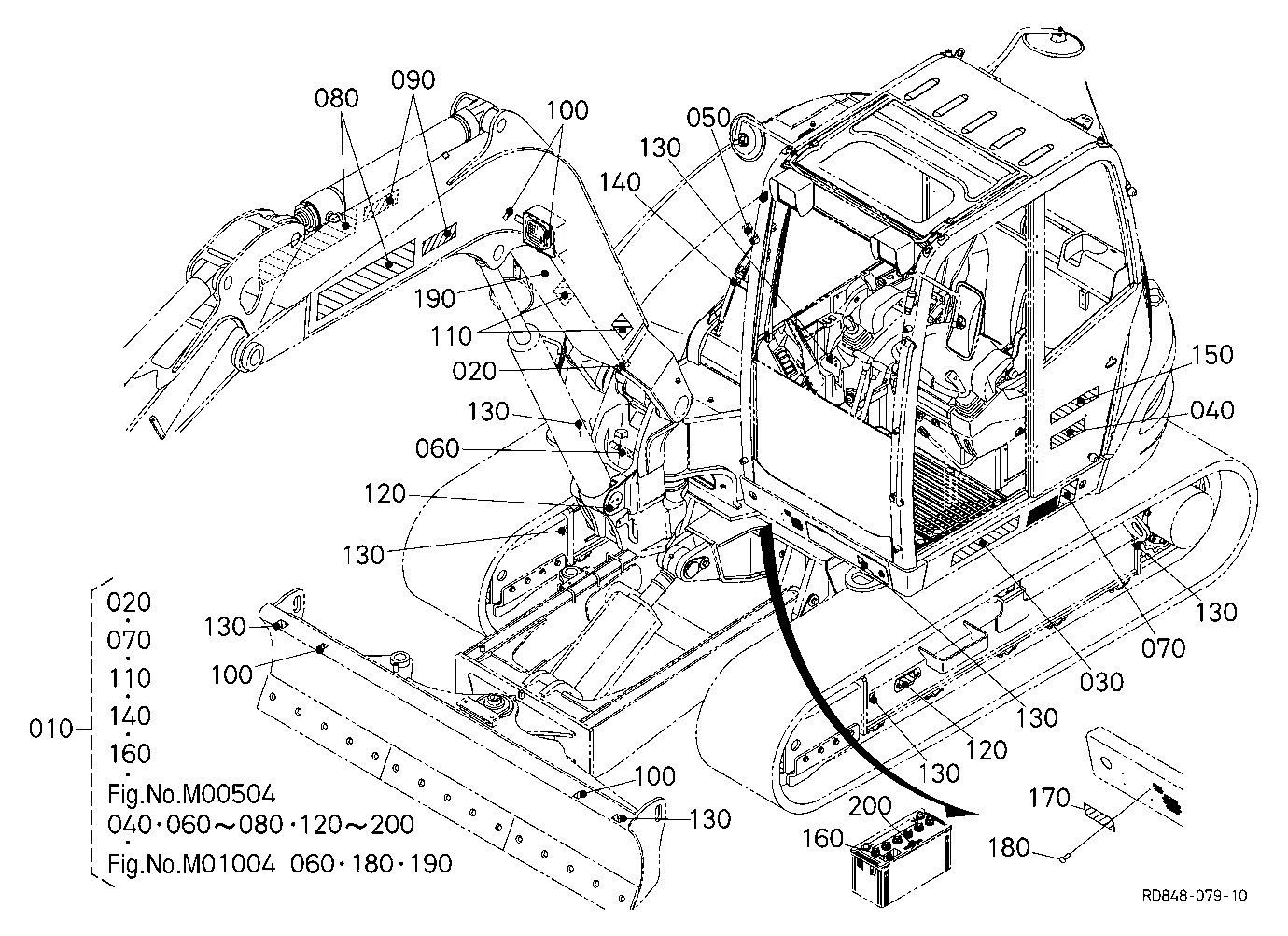 Label (Front) [Angle Blade Type] [French]