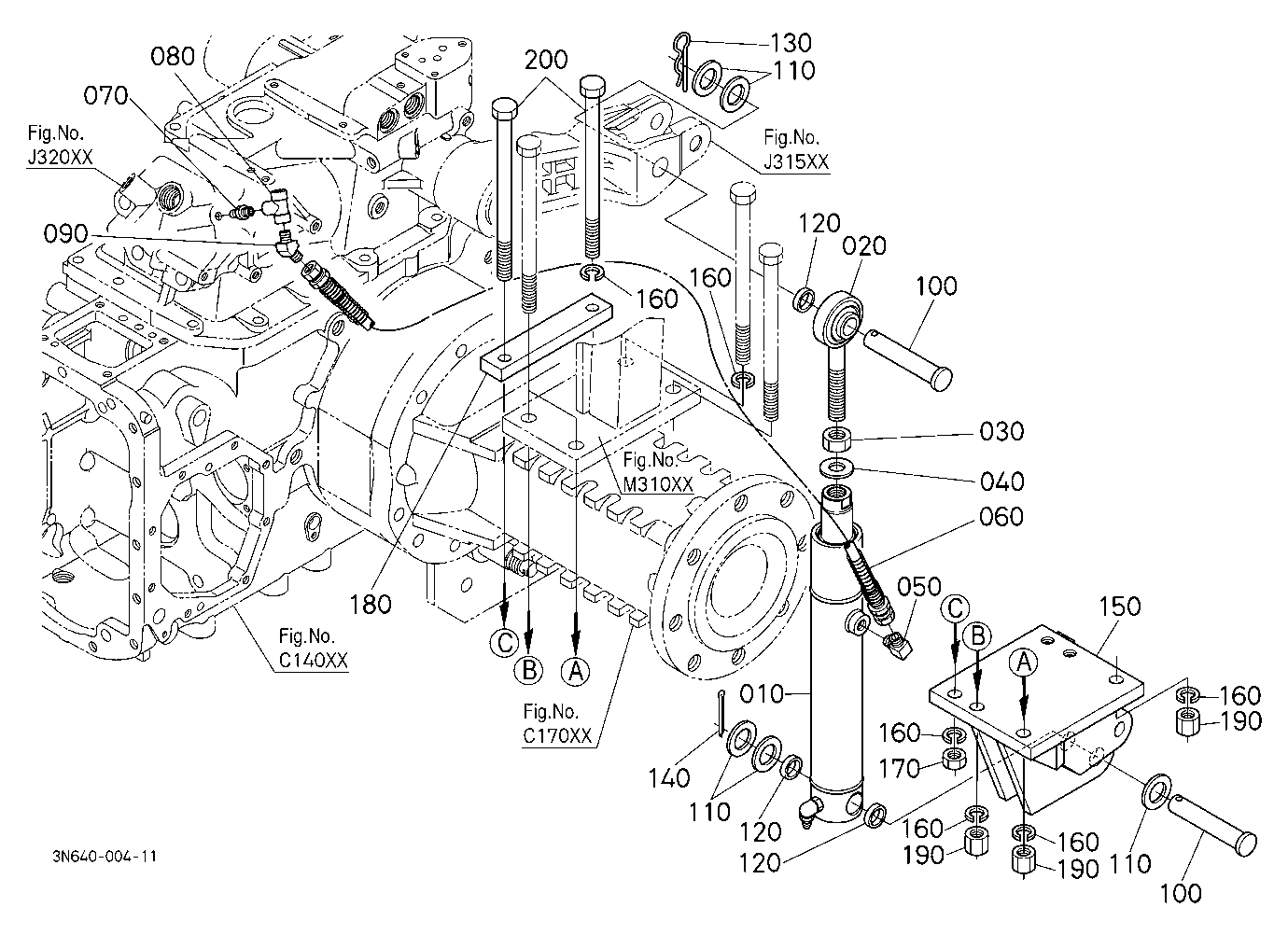 Assist Cylinder Kit Lh (W/G No.M9269B) [Option]