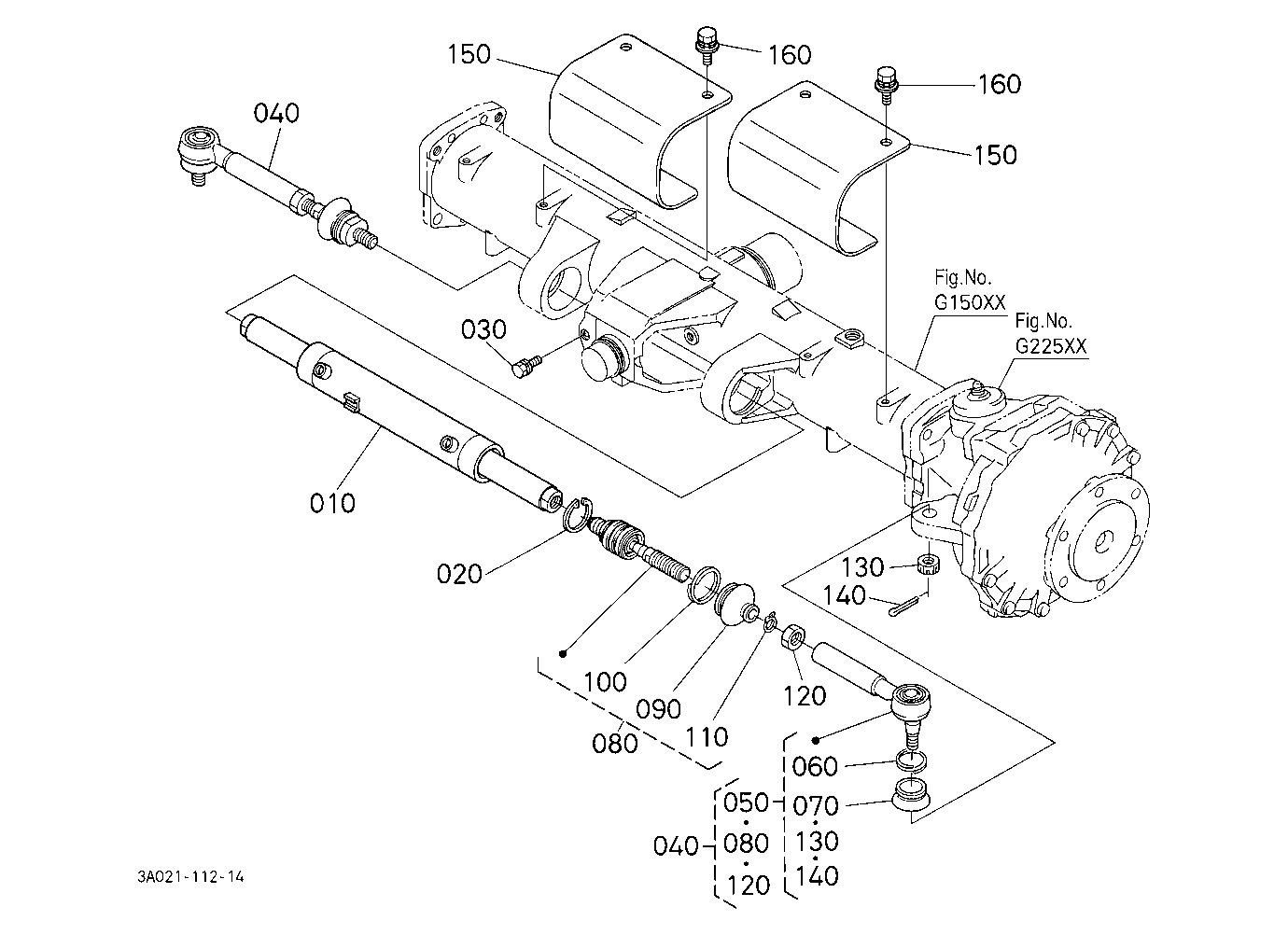 Steering Cylinder [Component Parts]
