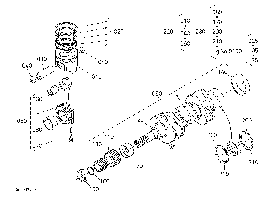 Piston And Crankshaft