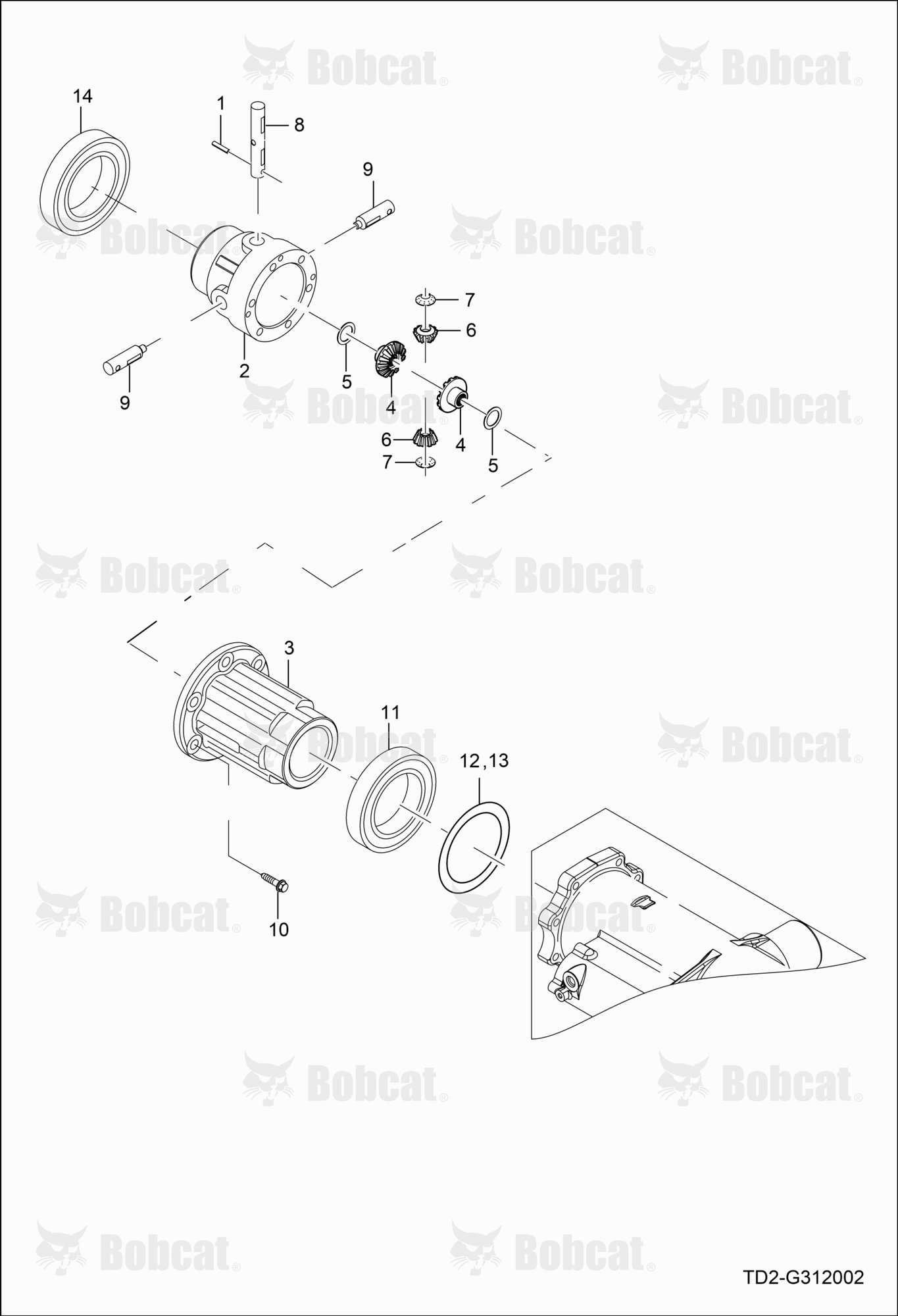 Front DIFF System Group