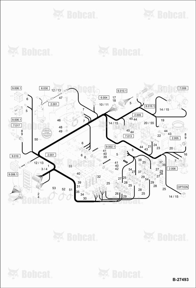 Electric Installation - Machine 120000A2842 & Above