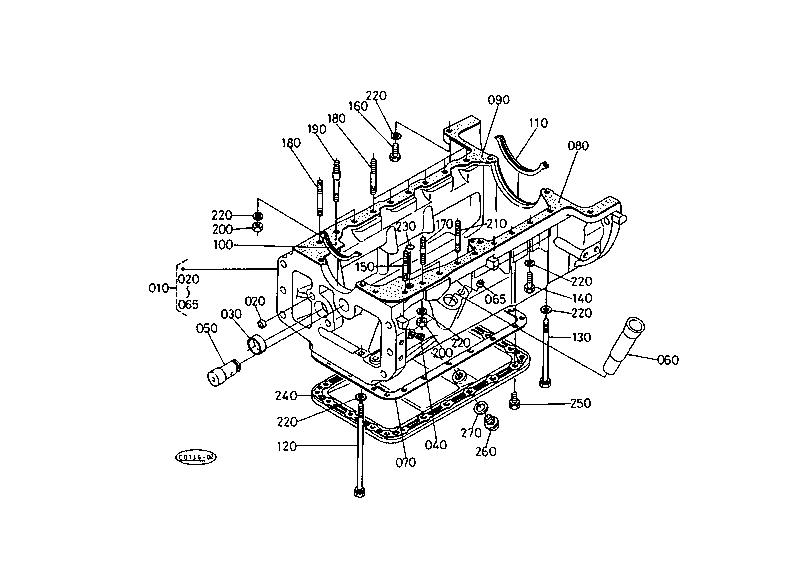 Oil Pan [2Wd:New Type/4Wd:Old Type]