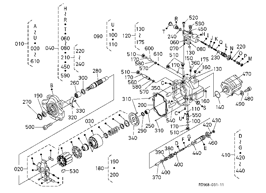 Piston Pump (Component Parts)