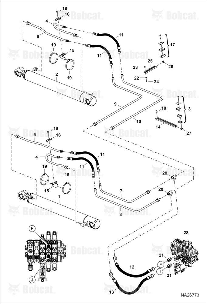 Hydraulic Circuitry (Loader) (Lift)