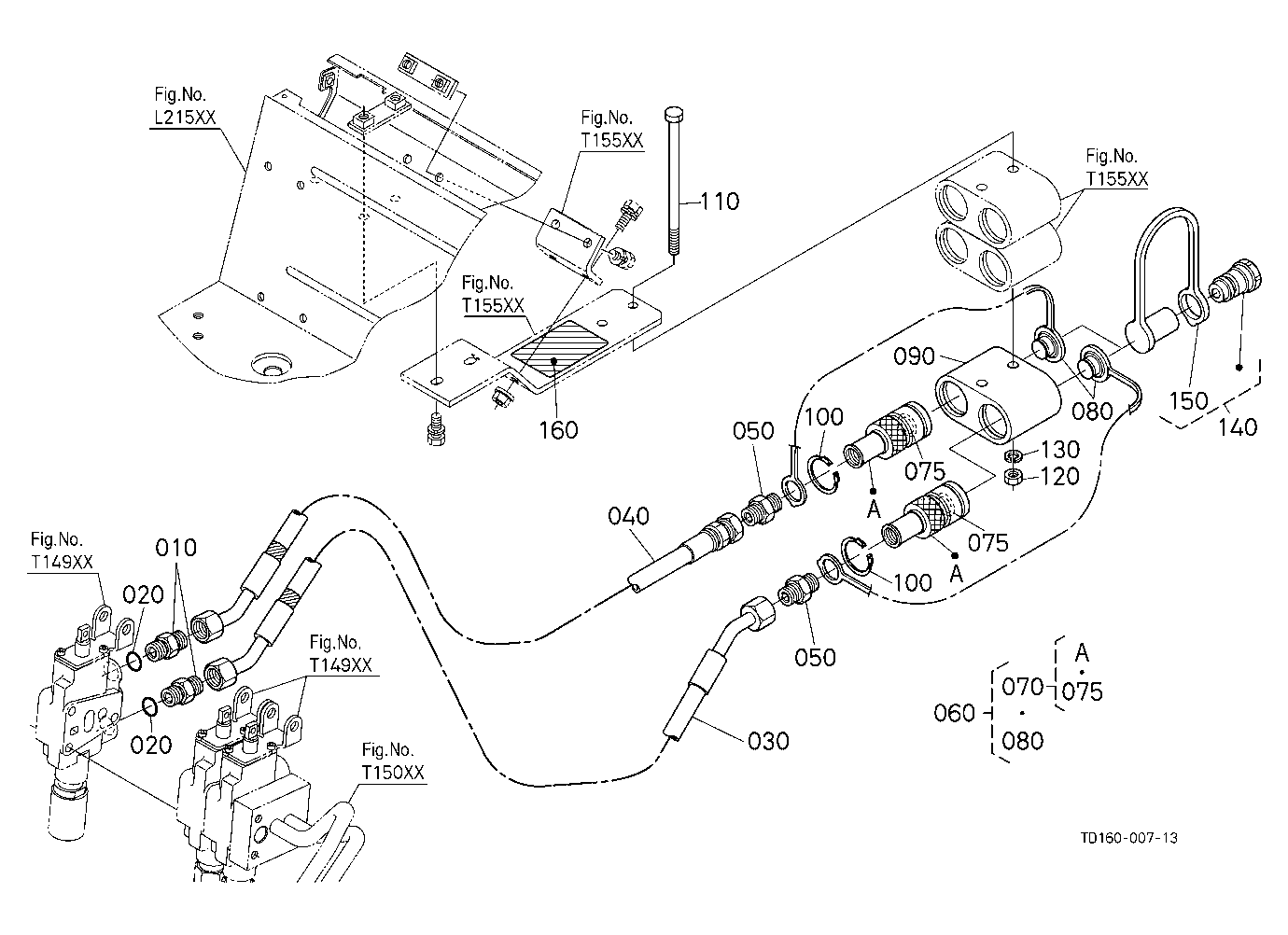 Auxiliary Control Valve Coupler (3Rd) (W/G No.L833