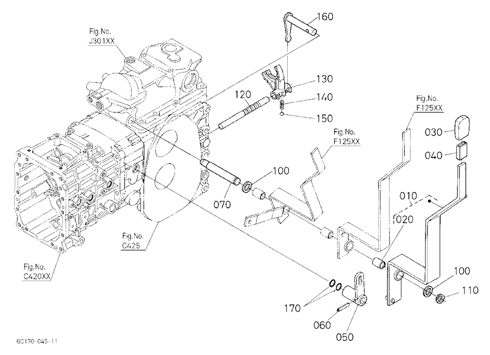 Range Gear Shift Lever