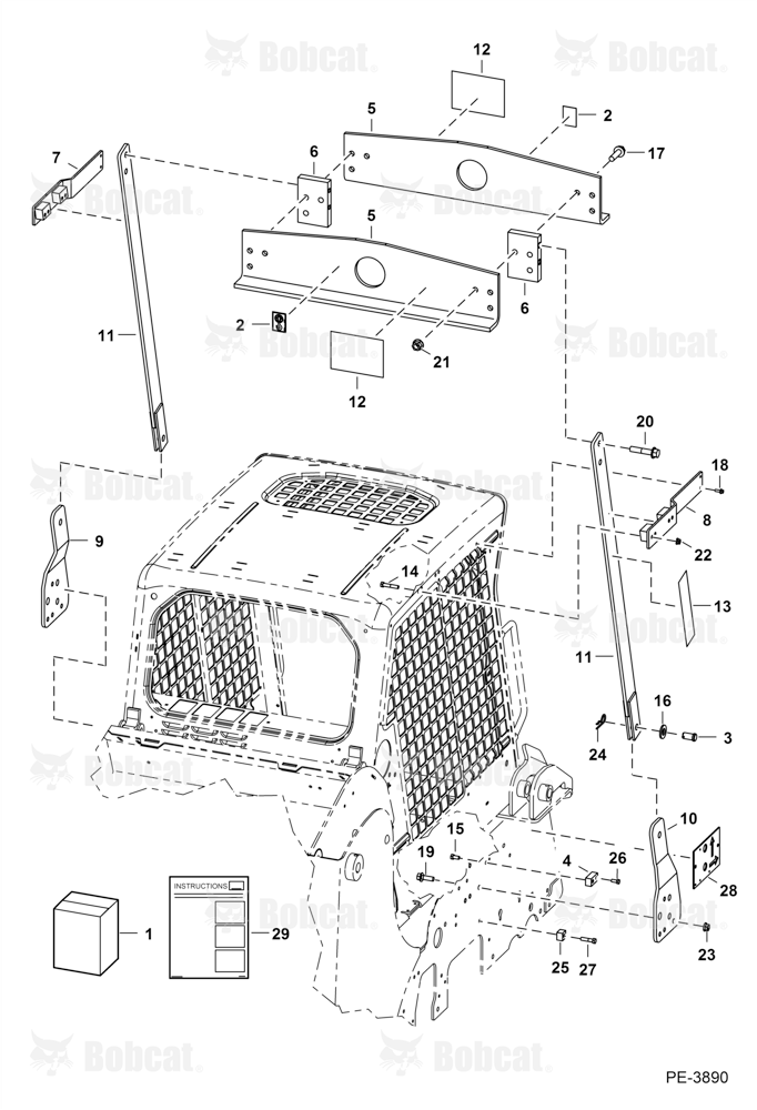 Lift Kit (Single Point) (For Use W/Window Rib Kit)