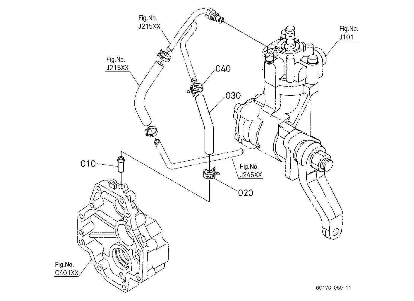 Hydraulic Oil Line(T/M)