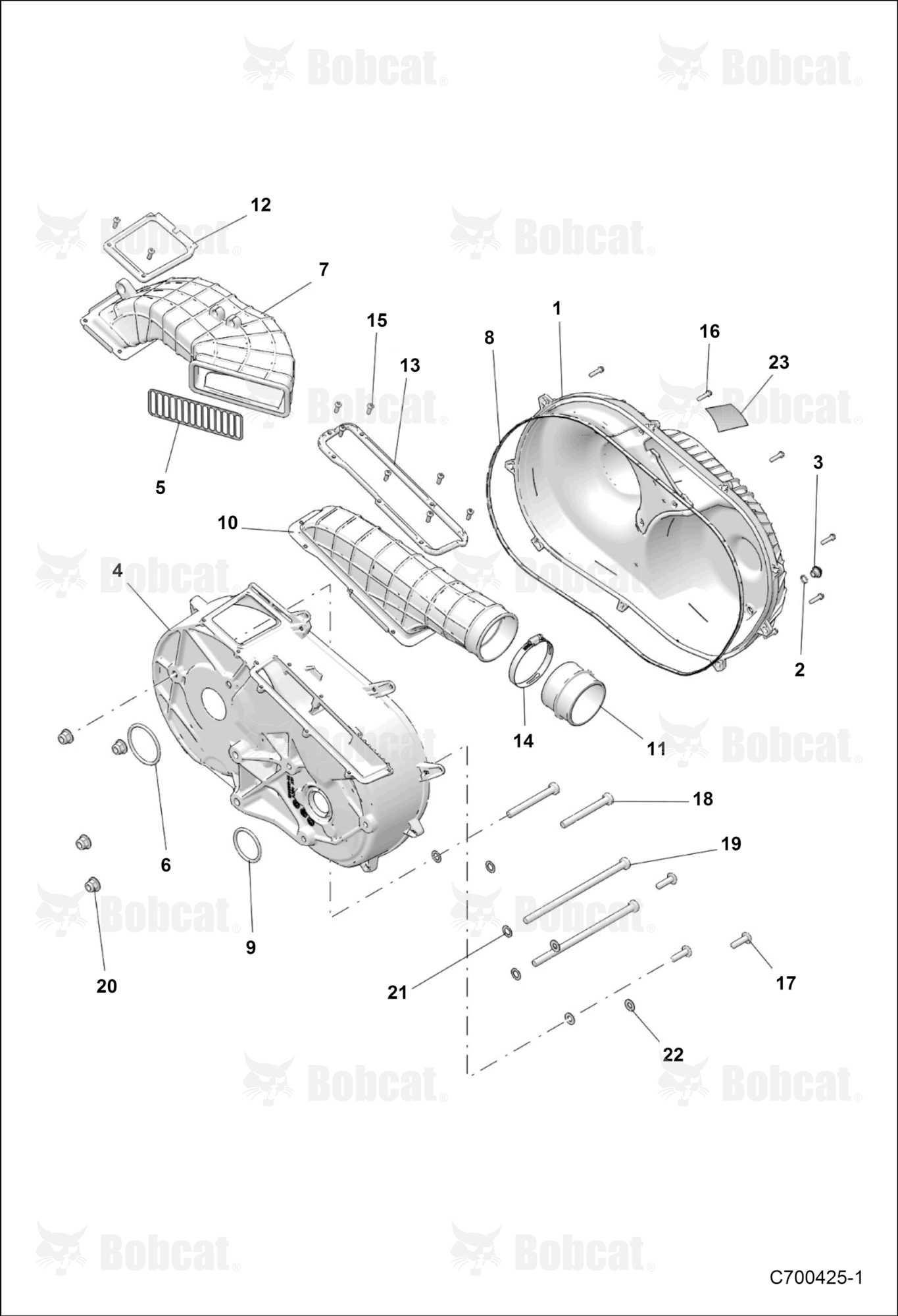 Drive TRAIN, Clutch Cover