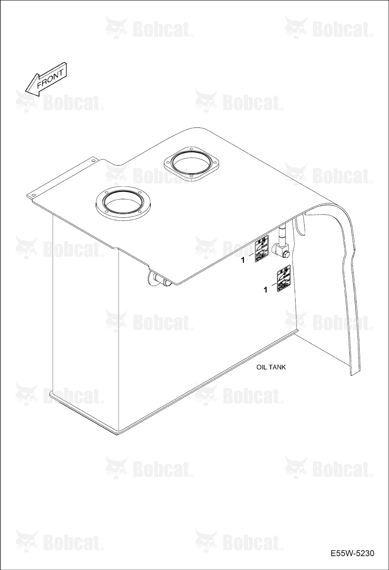 Decal - Oil Check (Standard Temperature)