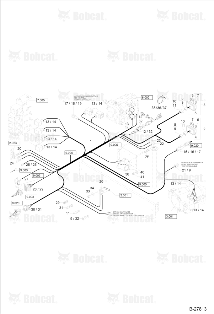 Electric Installation - Rear Chassis