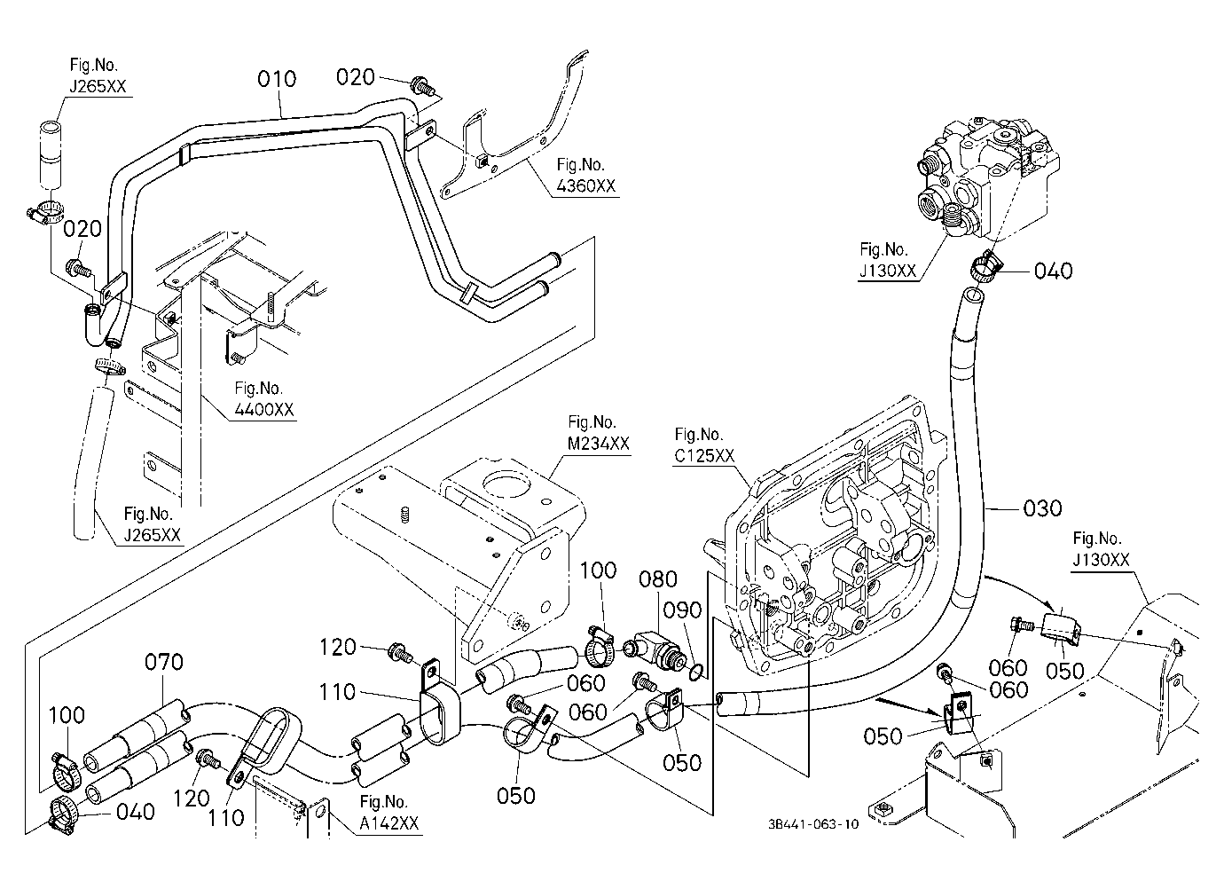 Hydraulic Oil Line (Oil Cooler)