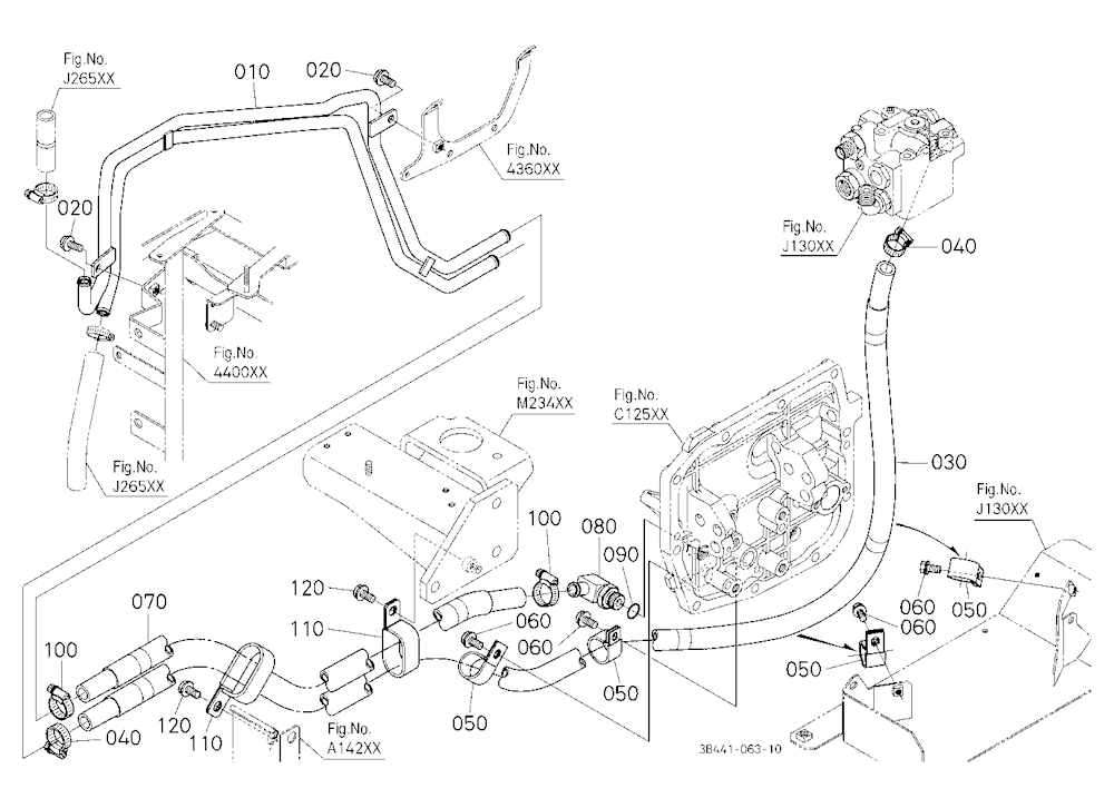 Hydraulic Oil Line (Oil Cooler)