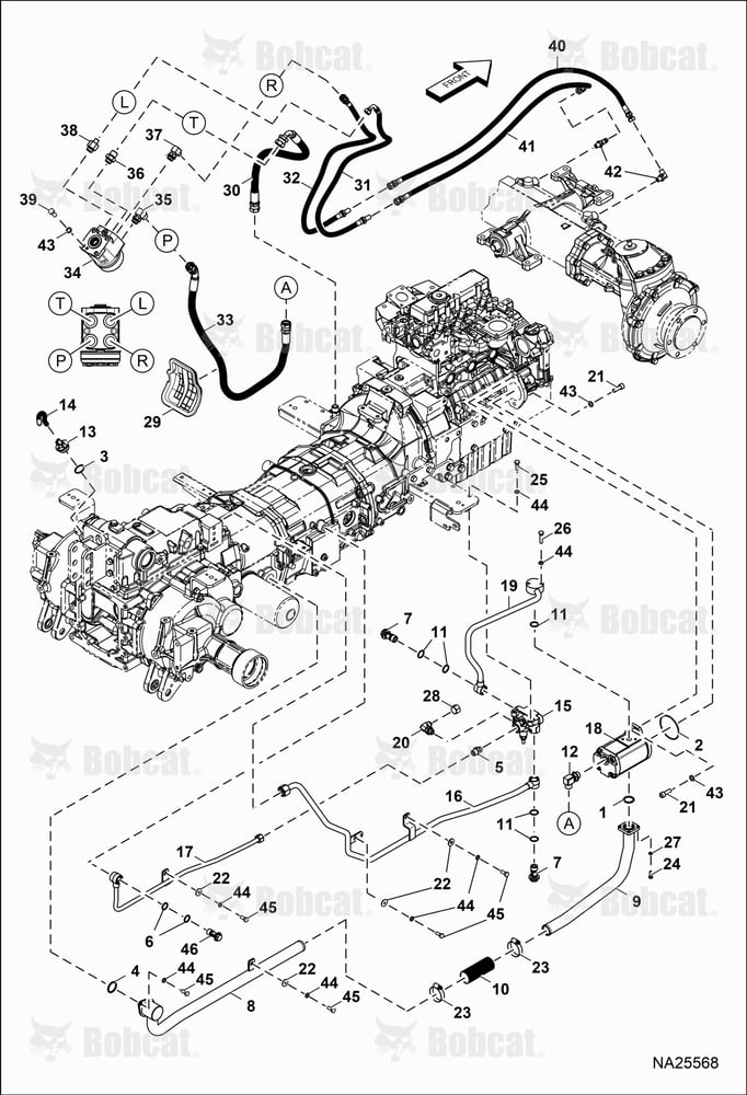 Hydraulic System (RH Side)