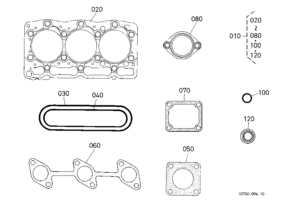 Upper Gasket Kit [Option]