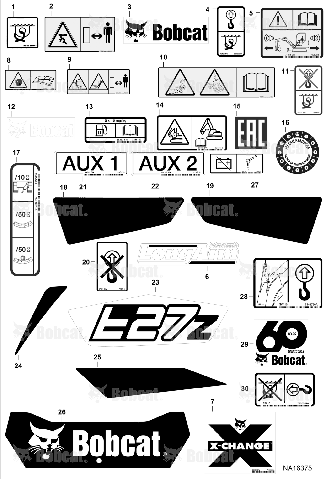 Decals (Outside)