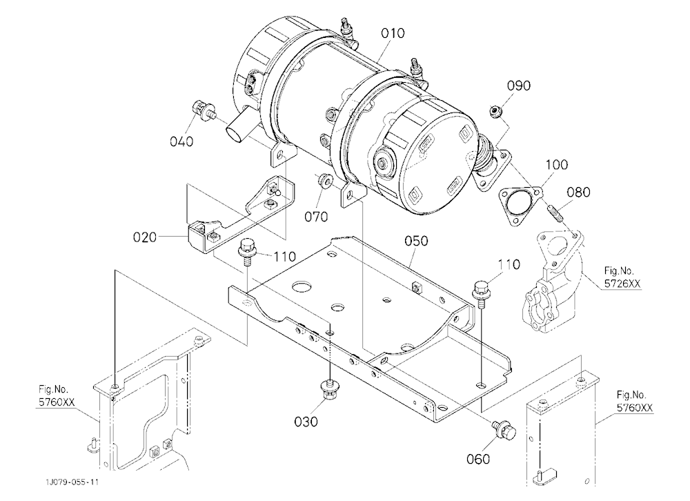 Diesel Particulate Filter Muffler