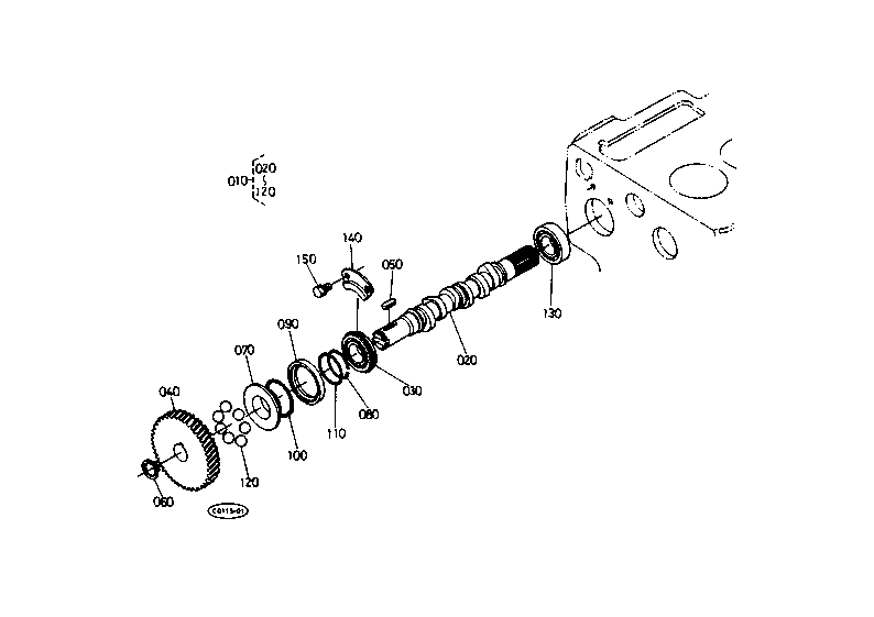 Injection Pump Camshaft (2)
