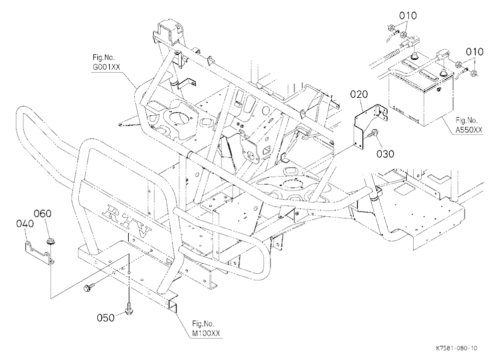 Winch Mounting Kit (W/G.No.V4251) [Option]