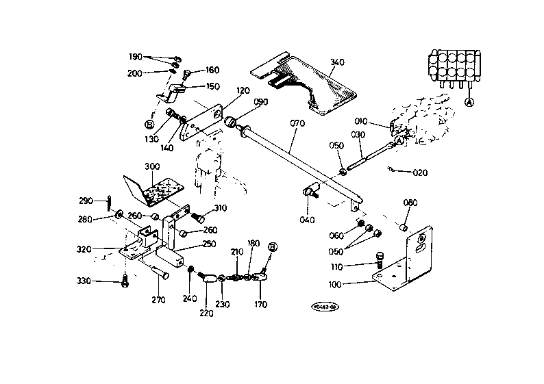 Control Lever (S/P)