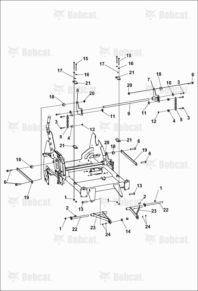 Front Deck Lift Assembly