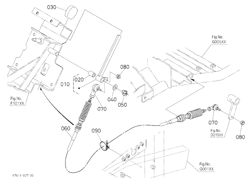Front Wheel Drive Lever