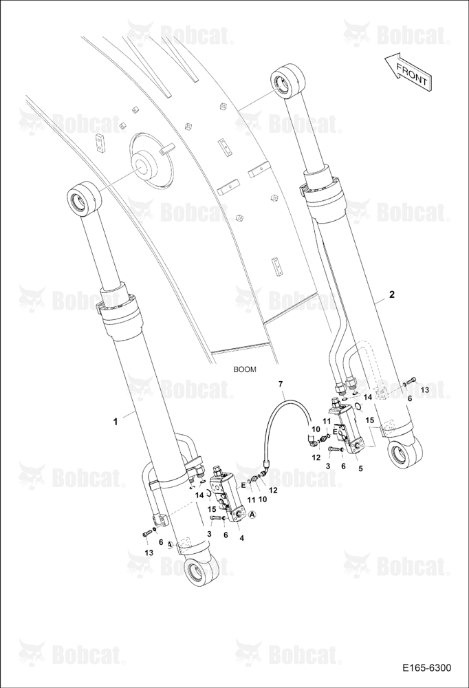 Boom Piping (Lock Valve)
