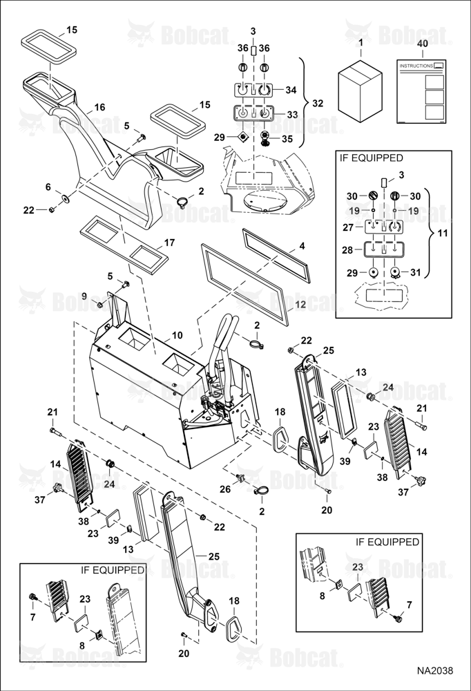 Heater & A/C (Heater Kit) (Metal Housing)