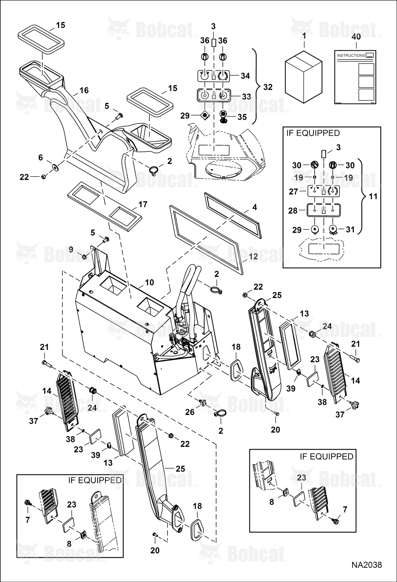 Heater & A/C (Heater Kit) (Metal Housing)