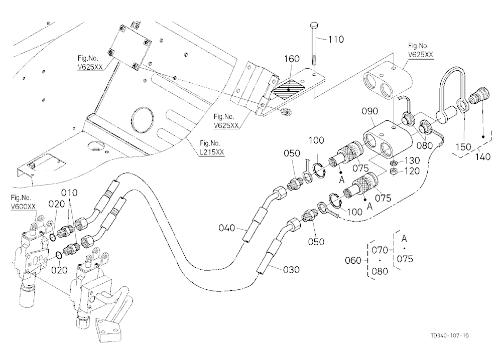 Auxiliary Control Valve Coupler (2Nd) [Option]