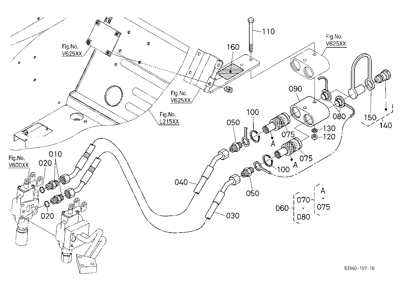 Auxiliary Control Valve Coupler (2Nd) [Option]