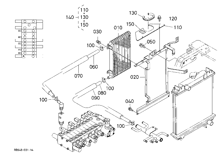 Oil Piping (Oil Cooler)